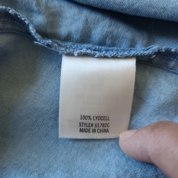 Francescas blue rain embroidered blue top … - Picture 3 of 7